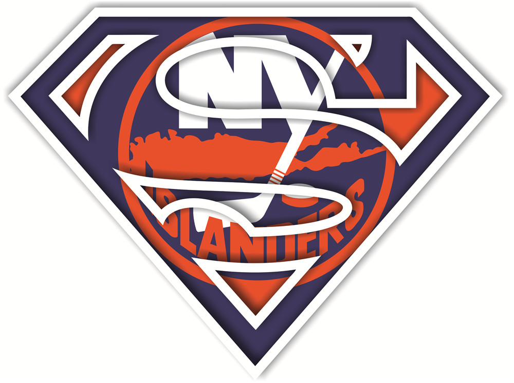 New York Islanders superman logos fabric transfer
